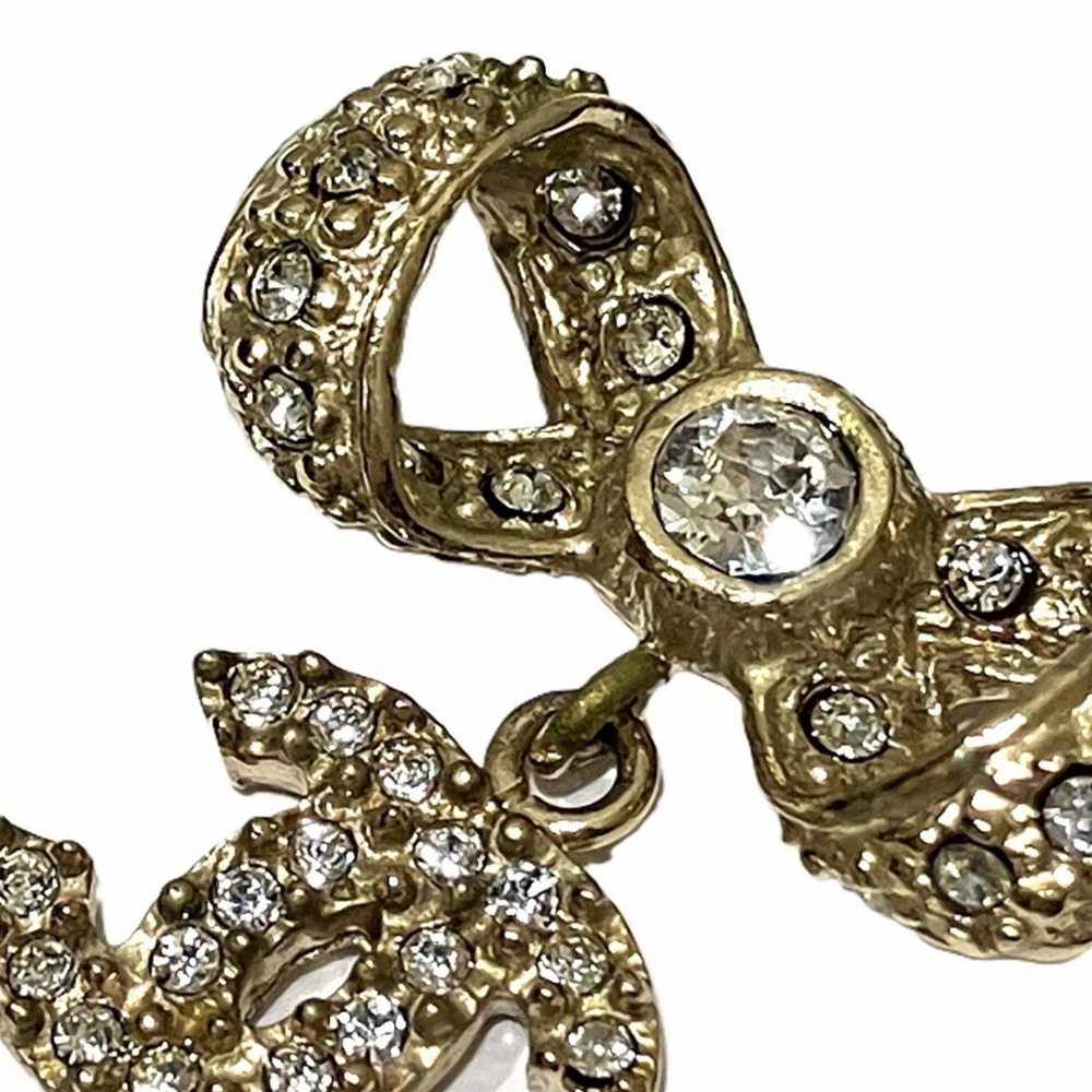 CHANEL Authentic Logo Earrings - Picture 8 of 10